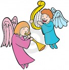 Aniołki z Harfą