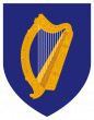 Harfa w herbie Irlandii